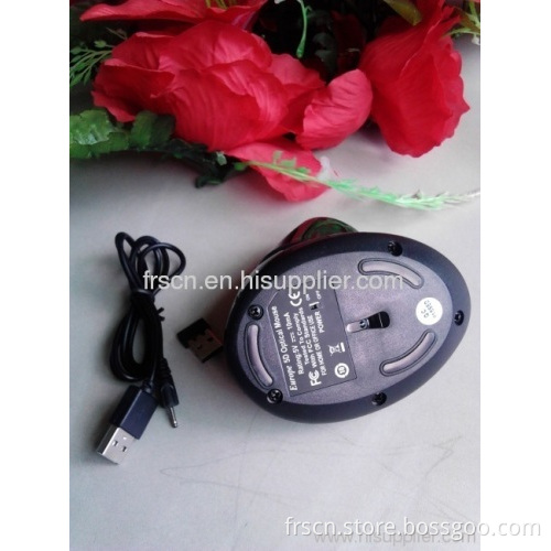 2013 Hot Selling Retail 2.4g Wireless Vertical Mouse Computer Mouse Factory 